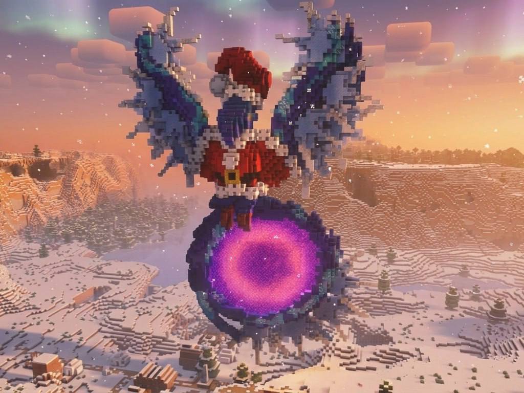 Скриншот сервера Майнкрафт Phoenix PE на bedrock версия 26.20 [Анархия, Команды, С плагинами]