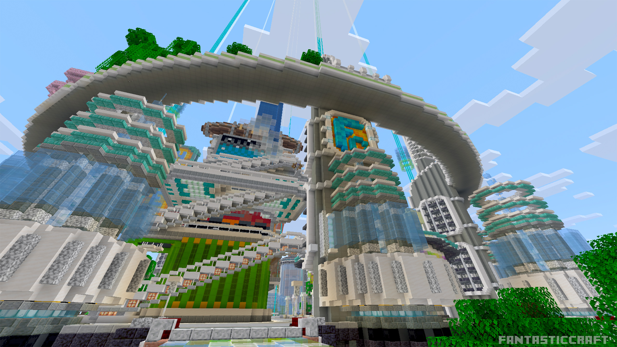 Скриншот сервера Майнкрафт FantasticCraft