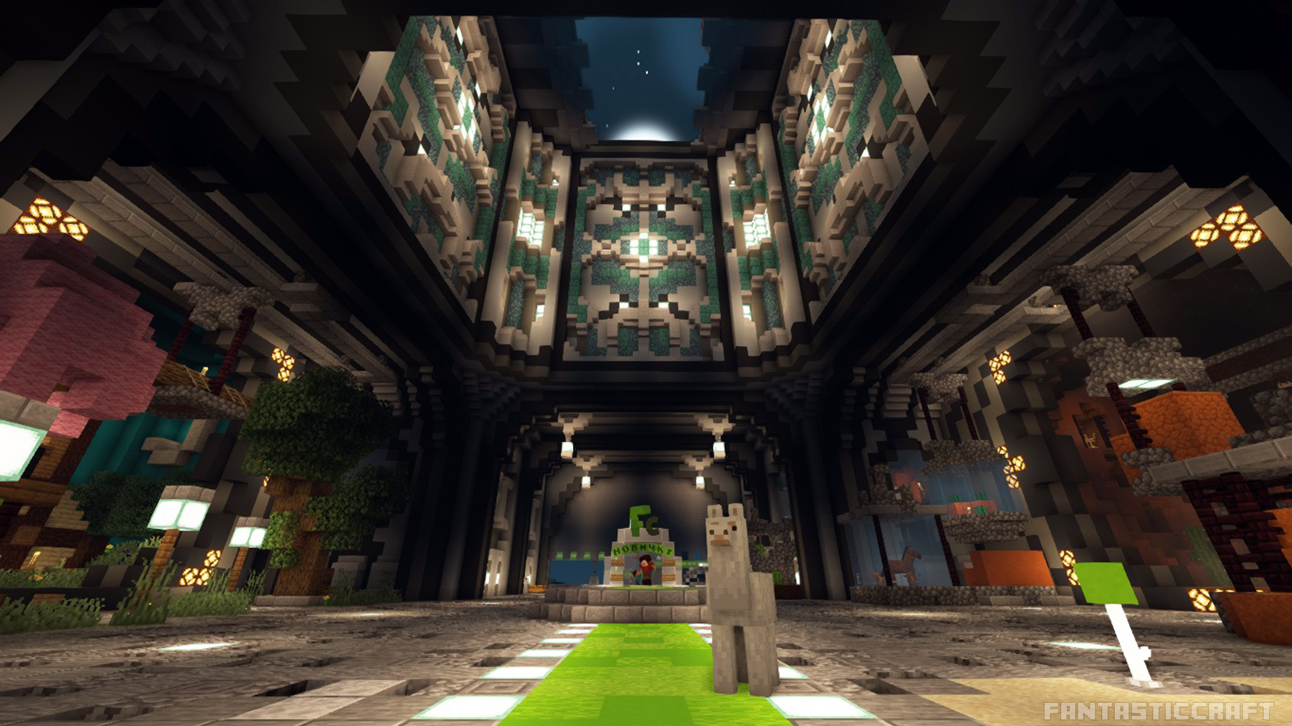 Скриншот сервера Майнкрафт FantasticCraft