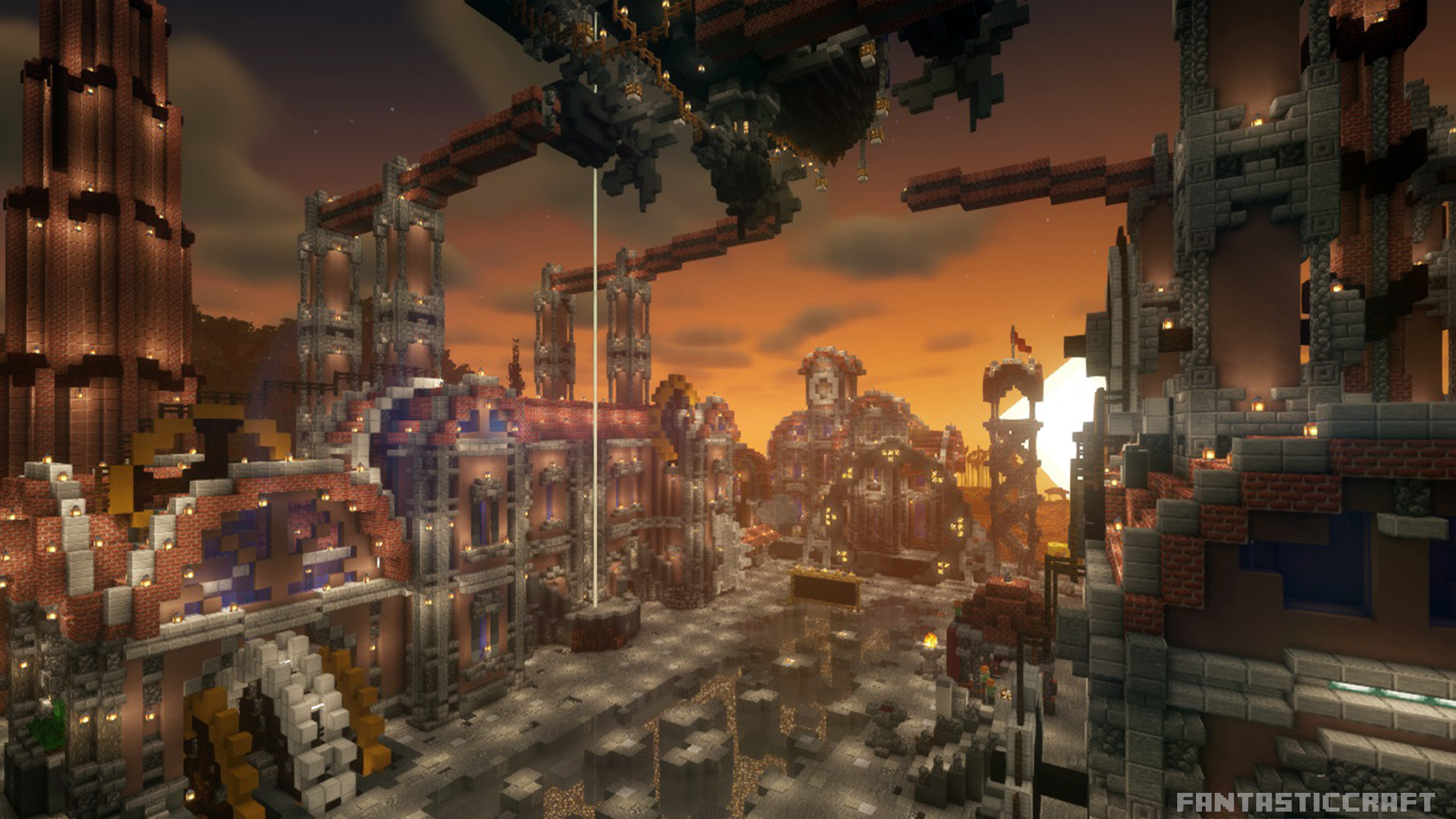 Скриншот сервера Майнкрафт FantasticCraft