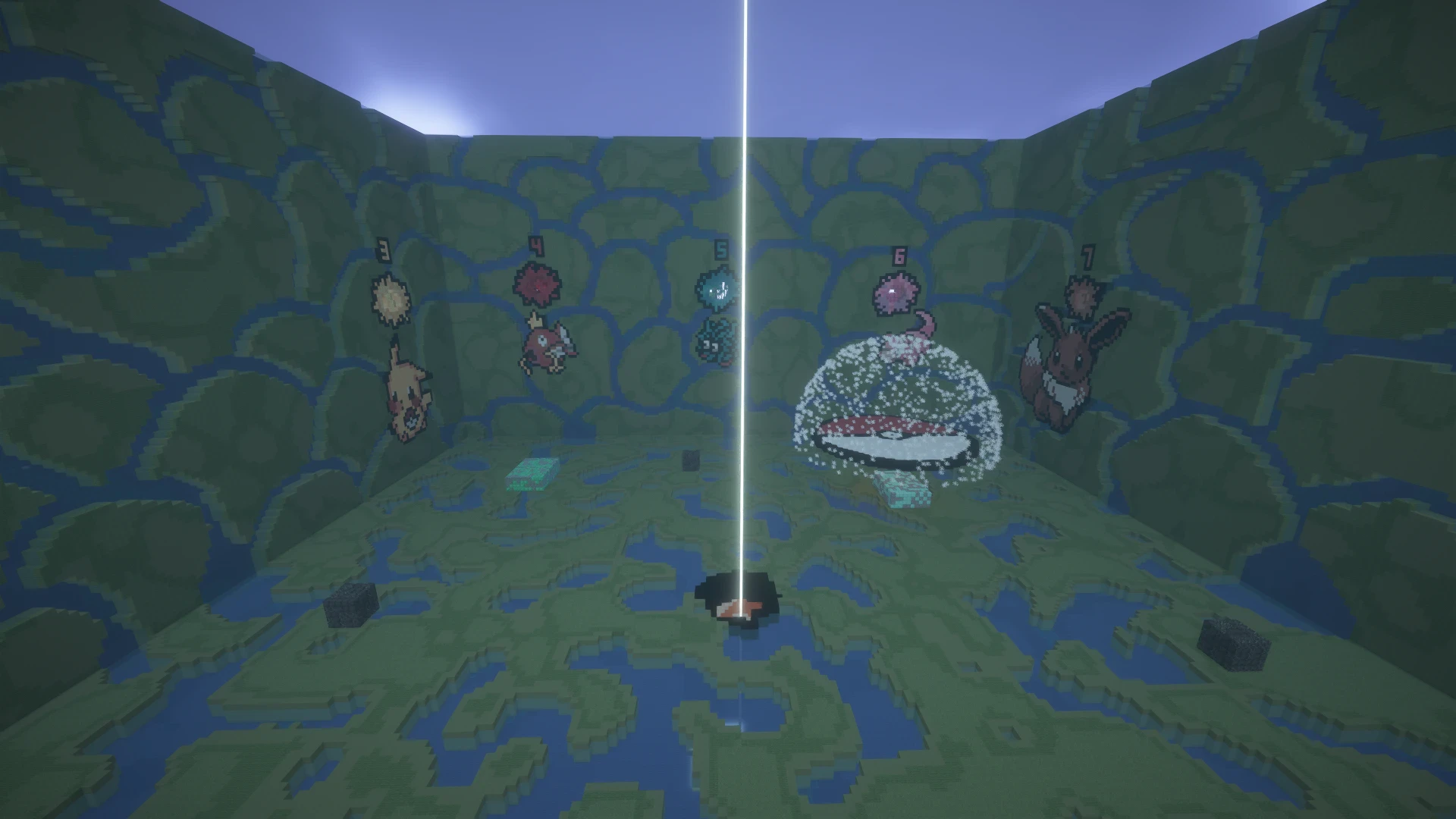Скриншот сервера Майнкрафт FloryBox на java версия 1.21.8 [Box PvP, Дуэли, PVP]