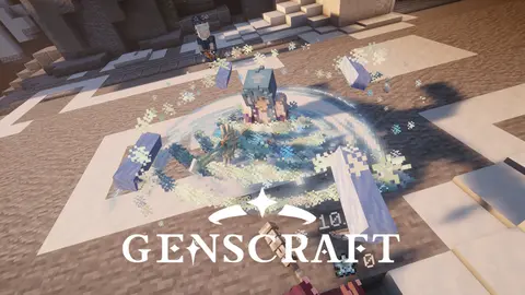 Скриншот сервера Майнкрафт Геншин, Vanilla+ SMP