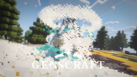 Скриншот сервера Майнкрафт Геншин, Vanilla+ SMP